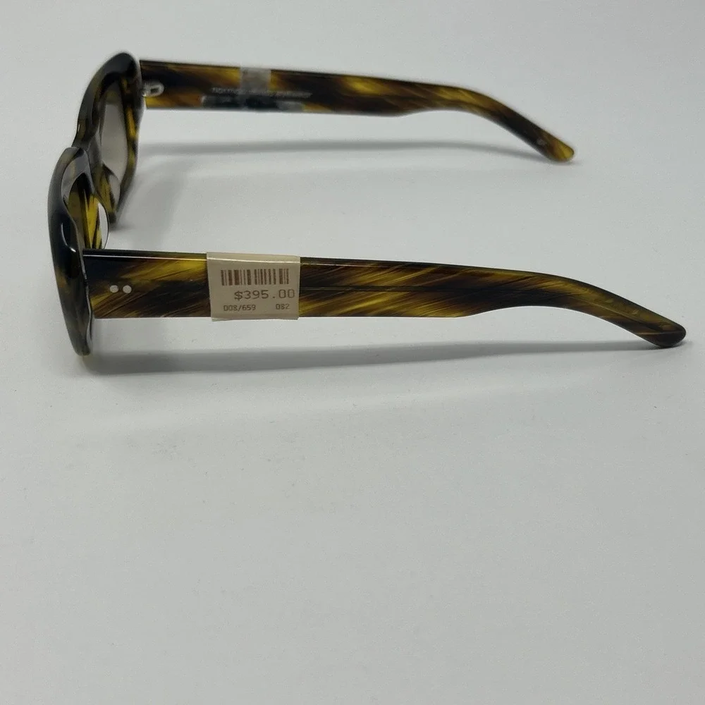 NWT Norman Childs VINTAGE 4 Sunglasses 48-21-140 GF Child Gray Fade Green Frames